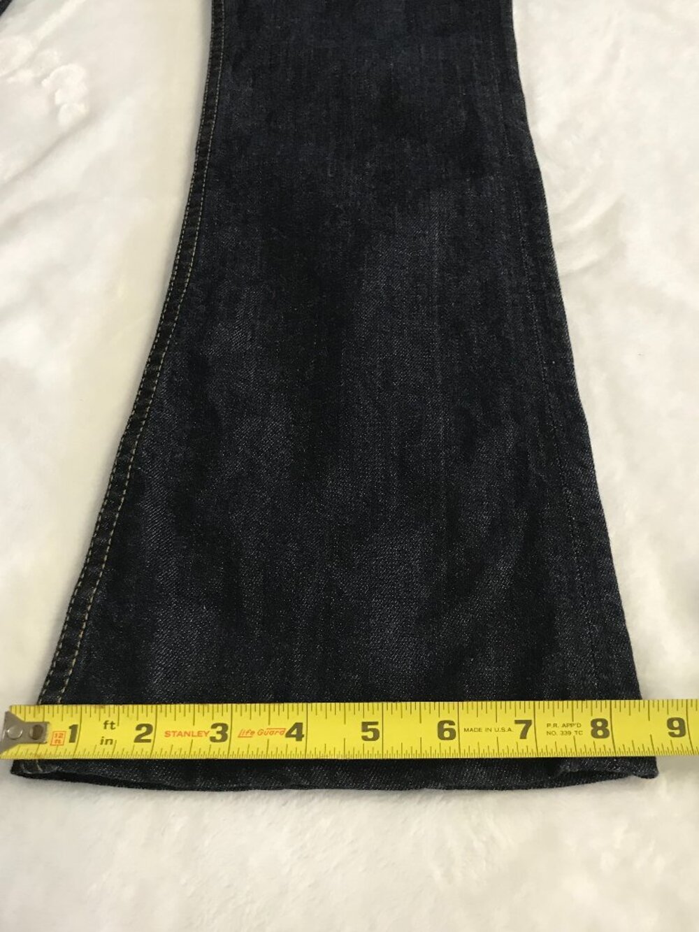 Hudson Jeans Petite Bootcut Dark Wash Stretch Denim Mid Rise 27 - Picture 9 of 12